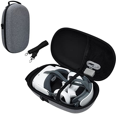 PALUMMA Tragetasche für PICO NEO 3 VR Schutzhülle mit Handschlaufe zur Aufbewahrung von VR Gaming Headset und Touch Controllern Zubehör Tragetasche