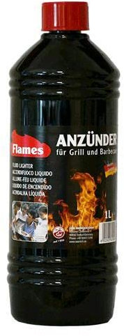 La zappa Flüssiganzünder für Grills, Öfen und Kamine, 1 l