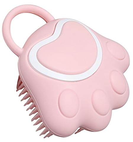 FRCOLOR 2 Stücke Kopfhautbürste Haar Kopfhaut Massage Werkzeug Silikon Kopfhaut Wäscher Haarbürste Shampoo Funktion Baby-freundliche