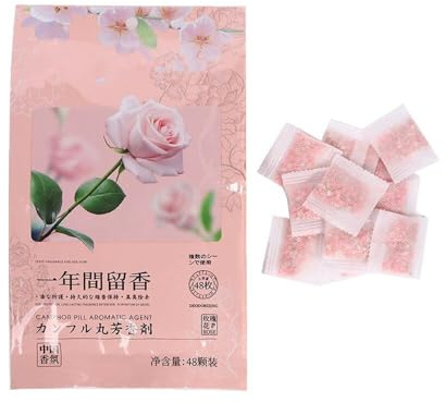 Genérico 96 Bolsitas de Rosas Desodorante Antihumedad Antipolillas Fragancia Duradera Fácil de Usar para Proteger la Ropa de la Habitación y el Coche Bolsas de Fragancia