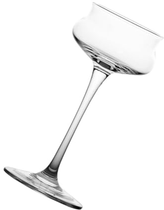 GLEAVI Bicchiere da Cocktail da Vino Vetro Goblet Martini per Feste e Stabile e Design Versatile per Uso