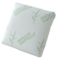 SAMPUR Oreiller mémoire de Forme et Fibre de Bambou | Micro-perforé | Confort équilibré et Soutien Morphologique (60x60 cm)