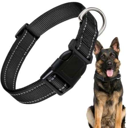 Justerbart valphalsband, reflekterande halsband för husdjur Justerbar | Hund komforthalsband för små hundar, , olika hundar