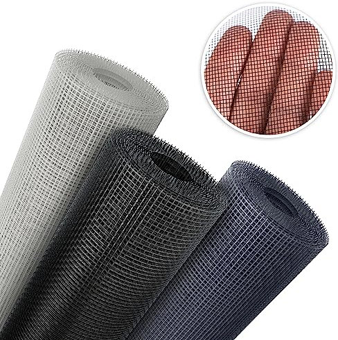 Onpira® Fliegennetz Meterware 120 cm Grau – Fiberglas Insektenschutz für Fenster & Tür – 10x Reißfester als Standard-Fliegengitter – Zuschneidbar, UV-beständig, Luftdurchlässig
