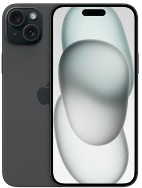 Apple iPhone 15 Plus, 256GB, Black - Unlocked (Renewed Premium)