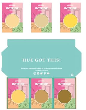 Rust-Oleum Interior Wood Paint in Satin finish - Warming Yellows Tester Box