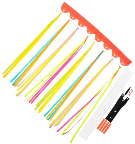 Toddmomy Wetterbeständige Fahrrad Sicherheitsflagge Mit Fiberglasstange Und Orangefarbener Polyesterflagge Sicherheitszubehör Für Kinderfahrräder Und Go Karts Für Sicheres