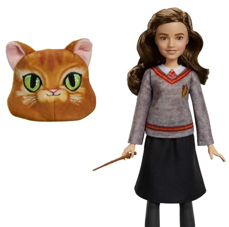 Mattel Harry Potter Coffret Potions Polynectar et Poupée Hermione Granger avec poupée en Uniforme emblématique de Poudlard et 13 Accessoires inspirés des Films, JGM21