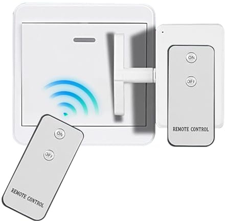 Pulsanti Wireless Intelligenti | Telecomando Intelligente Pulsante Portata 10 Metri,Telecomando Regolatore Luce per Casa Porta Parete Stanza Ventilatore Auto