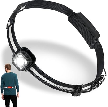 Lámpara De Carreras De Tamaño – 300 G, 4 Para 6 Horas, Recargable Por USB, 3 Modos, Luz De Advertencia Trasera | Correr Caminar Camping Ciclismo Actividades Al Aire Libre Hombres Mujeres
