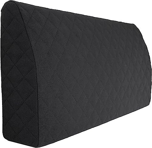 SABEATEX – Rückenlehne 90x45 cm - Komfortables Rückenkissen für Bett, Sofa oder Palettenmöbel. Vielseitiges Rückenstützkissen mit abnehmbarem Bezug. Rückenstütze ideal als Lesekissen. Anthrazit