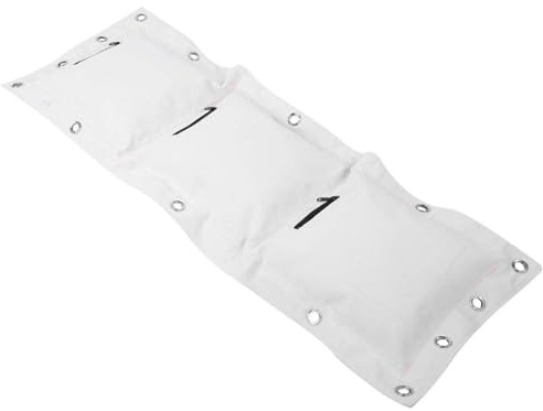 Borsa da parete in tela per Wing Chun, Kung Fu Kick Strike Sacco da boxe Punch Sacco di sabbia vuoto Bersaglio con cerniera per allenamento di boxe Taekwondo(Triple Bag)