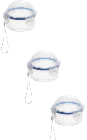 3 PCS Plastic Apple Protector Container Freezer Storage Boxes Small Food Containers With Lids Microwave Safe Plastic Onion Storage Container Reusable for School,Office,Picnic and Outdoor Travel