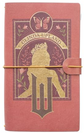 Grupo Erik Taccuino Wicked Glinda - Diario di Viaggio con Due Quaderni Sostituibili: Bullet Journal Puntinato e Quaderno a Righe (160 Pagine) | Diario Personale: Wicked for Good