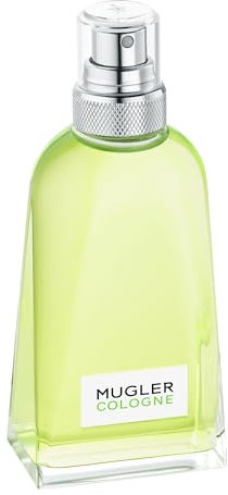 MUGLER COLOGNE Eau de Toilette – Parfum Mixte Homme et Femme - Fragrance fraîche légère musquée et vivifiante – Bergamote, Musc Blanc et Petit Grain - Tenue Longue Durée – Spray Vaporisateur 100 ml