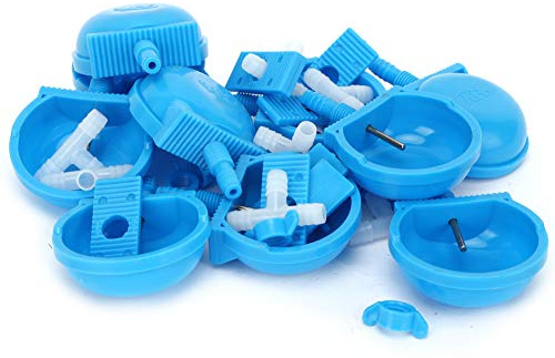 10 Sets Conejo Bebedero Bebedero Ganadería Equipo de riego Jaula de Granja Accesorios Suministros para roedores Animales