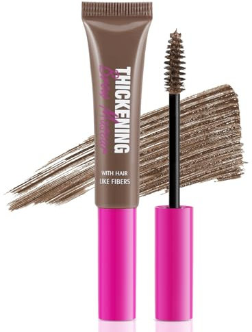 Boobeen Waterproof Eyebrow Mascara, Brow Gel, Volumizing and Thickening Eyebrow Mascara for Long-Lasting & Natural-Looking Eyebrows