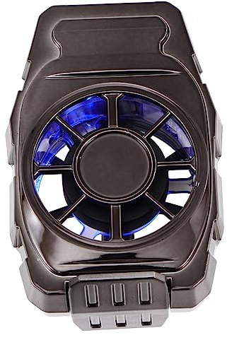 FUTUREORYY Ventilador de Refrigeración Portátil Teléfono Móvil Enfriador de Móvil Ruido Compatible con Dispositivos Prolongado
