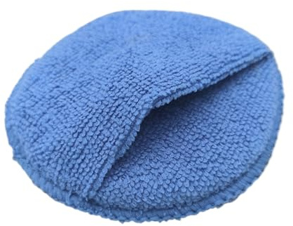 Opdestn Almohadillas Aplicadoras para Coche | Esponja De Detallado Automotriz,Esponja de Microfibra con Bolsillo 13 cm para Neumáticos Exterior Garaje Motocicleta Automóvil Metal Limpieza de Ruedas