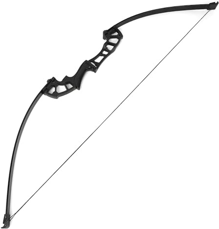 surwolf 30/40/45/50 lb. Split långbåge 51 Takedown långbåge Bågskytte recurvebåge set Traditionell recurvebåge Jaktbåge (svart-båge, 30lb)