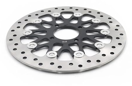 Bromsskiva Motorcykel Skivbromsskiva Universal 4 Hål Bromsok Disc Pads 267mm*58mm För Dirtbike För Street Scooter Bik För