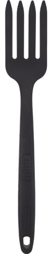 GALPADA Tenedor para Servir Pasta y Ensalada de Silicona Resistente Mango Ergonómico, Reutilizable para Uso en Restaurantes y Hogar