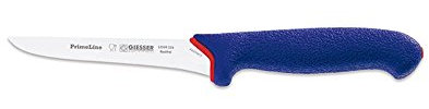 Johannes Giesser Messerfabrik PrimeLine Ausbeinmesser Messer, Blau, 13 cm