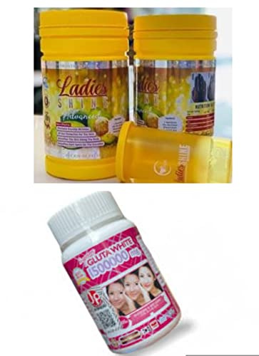 X2 damer shine glutation advanced, kollagen mot fläckar 900 g