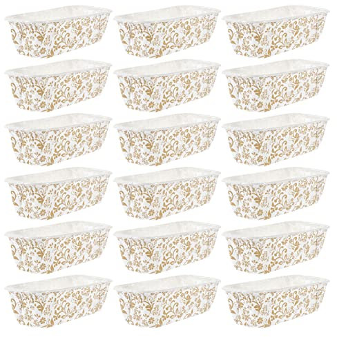 BESTonZON Backformen Kastenform Muffin Papierf?rmchen 50 St¨¹cke Muffinf?rmchen Papier Cupcake Liners Formen Kuchen Pappbecher Mousse Backf?rmchen f¨¹r Hochzeit Geburtstag Weinachtsdeko