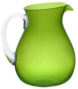 Caraffa Brocca da Acqua Vino Infrangibile Plastica Dura Colore Verde Lime Pitcher Memento Synth Zani