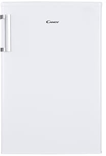 Candy CCTLS 544WHN - Frigorífico Mini, Bajo Encimera, Alto 85cm, Capacidad 125L, Tecnología Estática, Cajón Verdulero, Control Temperatura Mecánico, Iluminación LED, Puerta Reversible, 40DB, Blanco