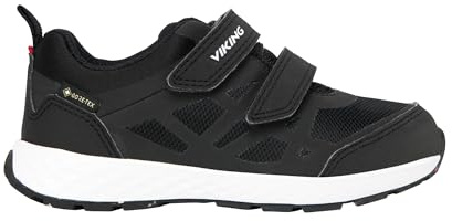 Viking Unisex barn Veme Reflex GTX 2vWalking Shoe, Svartvit, 22 EU