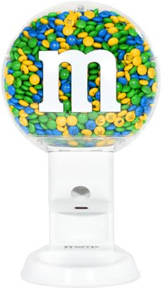 M&M’S WORLD Motion Activated Candy Dispenser – Fun, Reusable Gift for M&M’S Fans, Perfect for Birthdays, Holidays, and Special Occasions – No-Touch Sensor for Easy, Mess-Free Treat Sharing