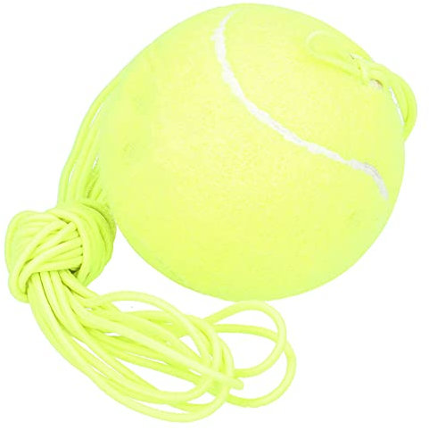 Zerodis Elastischer Seil-Tennisball, Füll-N-Drill-Tennistrainer-Tennisball mit Schnur für Keller für Tennis-/Basketballplätze