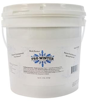 Mann Lake Pro-Winter Feed for Bees | Winter Patties for Beehive Feeding | Supports Colony Survival During Cold Weather | Low Protein Formula for Overwintering Bees | Beekeeping Supplies | 10lb Bucket