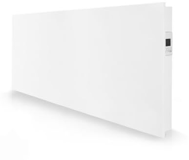 eVARMO Airstream Smart 2000 W Wandkonvektor mit Schamottkern – Elektrische Konvektorheizung Wohnzimmer Büro – Heizkörper mit WLAN-App – Thermostat Sprachsteuerung – Schnell energiesparend