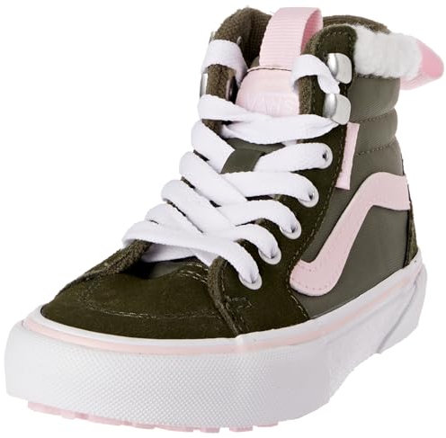Vans Filmore Hi VansGuard Sneaker, Suede/Nylon Grape Leaf/White, 38 EU