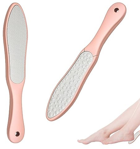 JOCXZI Raspa per Piedi Acciaio Professionale - 1Pcs Lima Piedi Professionale - Spatola Piedi Talloni Professionale - Lima Talloni - Gratta Piedi Tallone - Eliminare Duroni Calli Pelle Morta Cornea
