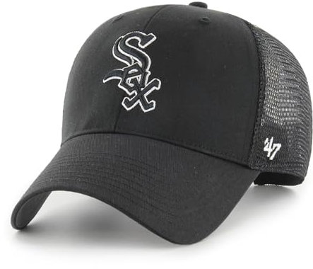 '47 Chicago White Sox MLB Most Value P. Branson Schwarz Verstellbare Trucker Cap One-Size