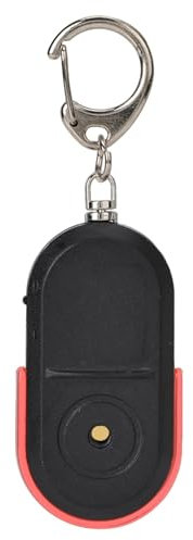 Localizzatore chiavi, Localizzatore chiavi con suono, Localizzatore remoto, Allarme wireless anti-smarrimento Localizzatore cerca chiavi, Attivazione rapida con fischio, Luce LED, (Red)