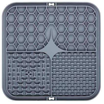 Sillas de lamer para perros, alfombra de lamer para perros | Cojín para lamer de silicona para mascotas | Alfombra de alimentación para mascotas para ralentizar la alimentación,