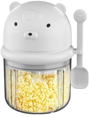 Sionhiuo Tritatutto Senza Filo Compatto, Tritatore Mini Elettrico, Multiuso Senza Fili con Ciotola Taglia Grattugia Tritura Verdure per Cucina Casa