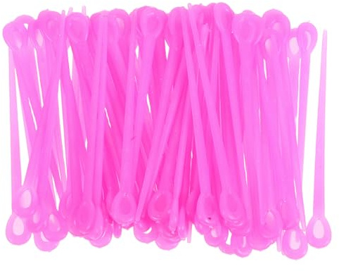 PRETYZOOM 180 Piezas de Horquillas en Espiral de Plástico para Rulos Pelo Corto, Herramienta para Peinar Rizos Pasadores Reutilizables y Fijación Segura para Mujeres y Niñas Color Aleatorio