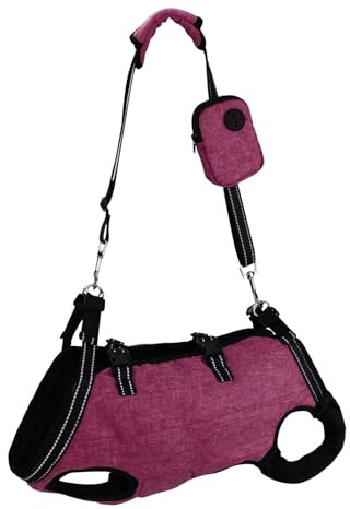 WNXGNHO Imbracatura regolabile antiurto per animali domestici anziani con petto può post-chirurgia riabilitazione esterna Pet Nail Trimming sospensione imbracature