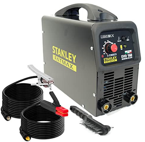 Poste à souder 160A MMA TIG LIFT STANLEY FATMAX EVO160 Professionnel Soudure Acier Inox Fonte Basiques 1.6-4 mm