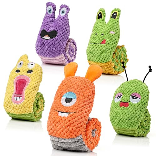 Sedioso Hundespielzeug, (5-Pack) Großer Hund Quietsche Spielzeug für Stress Release, Hund Puzzle Spielzeug IQ Training, 23,6 Zoll Ungefüllt Spielzeug für Kleine, Mittlere und Große Hunde