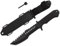 KS-11 Tanto Outdoor Messer mit feststehender Klinge incl. Holster und Feuerstahl ideal als Survival Messer - Bushcraft – Schnitzmesser - Gesamtlänge: 31cm