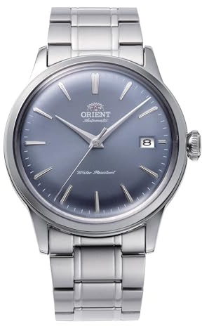 Orient Elegante Uhr RA-AC0M10L30B, hellblau, Klassisch