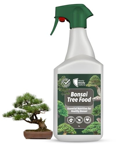 Bonsai Tree Feed Spray 1L - Natural Bonsai Fertiliser for Vibrant Growth | Bonsai Tree Food for Indoor & Outdoor Plants | Supports Healthy Roots & Lush Foliage | Ideal for Bonsai Tree Care Kits