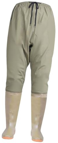 JISADER Trampolieri da uomo Trampolieri da pesca con stivali Accessori multifunzione Pantaloni da trampolino antiscivolo Trampolieri da pesca per, 44